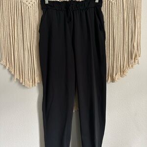 Lululemon Athletica Black Stretch High-Rise Pant 7/8 Length